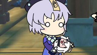 【原神短片】七七要保护小派蒙