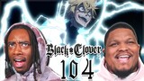 Luck Tryna Throw Hands?! Black Clover - Episode 104 | Reaction