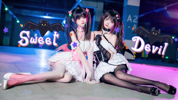 Can you steal your heart? Halloween Twins Little Succubus❤Sweet Devil❤【Strawberry×Milk Cake】
