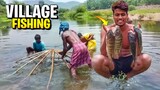 Aaj Hamne bahut bada bada maxli pakda🐟|| गांव की जिंदगी Village life|| fish catching || fishing vlog