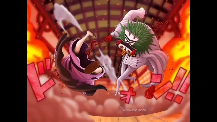 ONE PIECE 1042++ - GOMU GOMU NO NAGA! TEKNIK TERKUAT LUFFY MODE SNAKEMAN DGN HAK