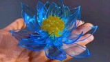 amazing cecycle plastic bottle creat a blue flower.WOW🤩🙀