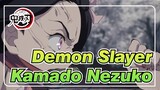 [Demon Slayer] Cute Kamado Nezuko Is Good At Playing Football, Kick Ball Through The Wall
