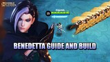 DO YOU NEED A BENEDETTA GUIDE? CHECK OUT MY BENEDETTA TIPS AND BUILD - MLBB