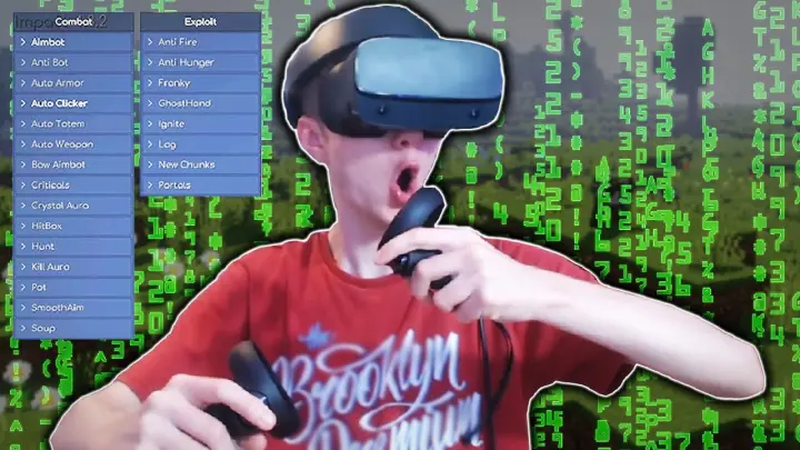 Hacking In Minecraft VR Is Stupidly Funny