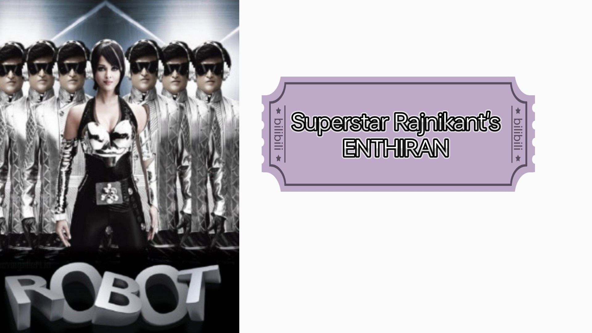 ENTHIRAN 2010 Super Rajnikant Kollywood Tamil movie English subtitles BiliBili