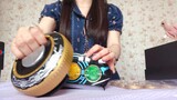 【Kamen Rider OOO】Elegant unboxing! Demonstration of some CSM sound effects of Kamen Rider OOO! ! Cli