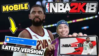 🔥Download (LATEST VERSION) NBA 2K18 for Android Mobile | Offline Hd Graphics | Tagalog|ANGAS NITO !