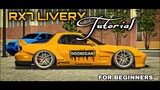 Free Mazda RX7 Hoonigan Livery Tutorial | For Beginners | Car Parking Multiplayer New Update