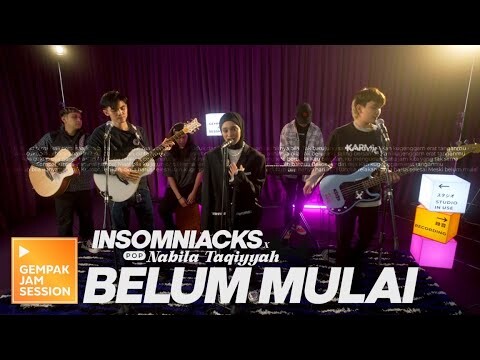 Insomniacks & Nabila Taqiyyah - Belum Mulai (Versi Akustik) | Gempak Jam Session