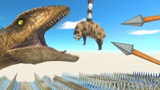 Jump Through the Spider Web - Animal Revolt Battle Simulator