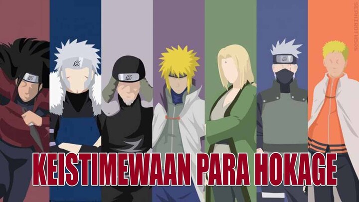 Ternyaata ini Keisitimwaan Setiap Hokage | fakta naruto terbaru