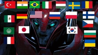 Transformers Prime - "SCREAM BEEN A WHILE" in 20 different languages