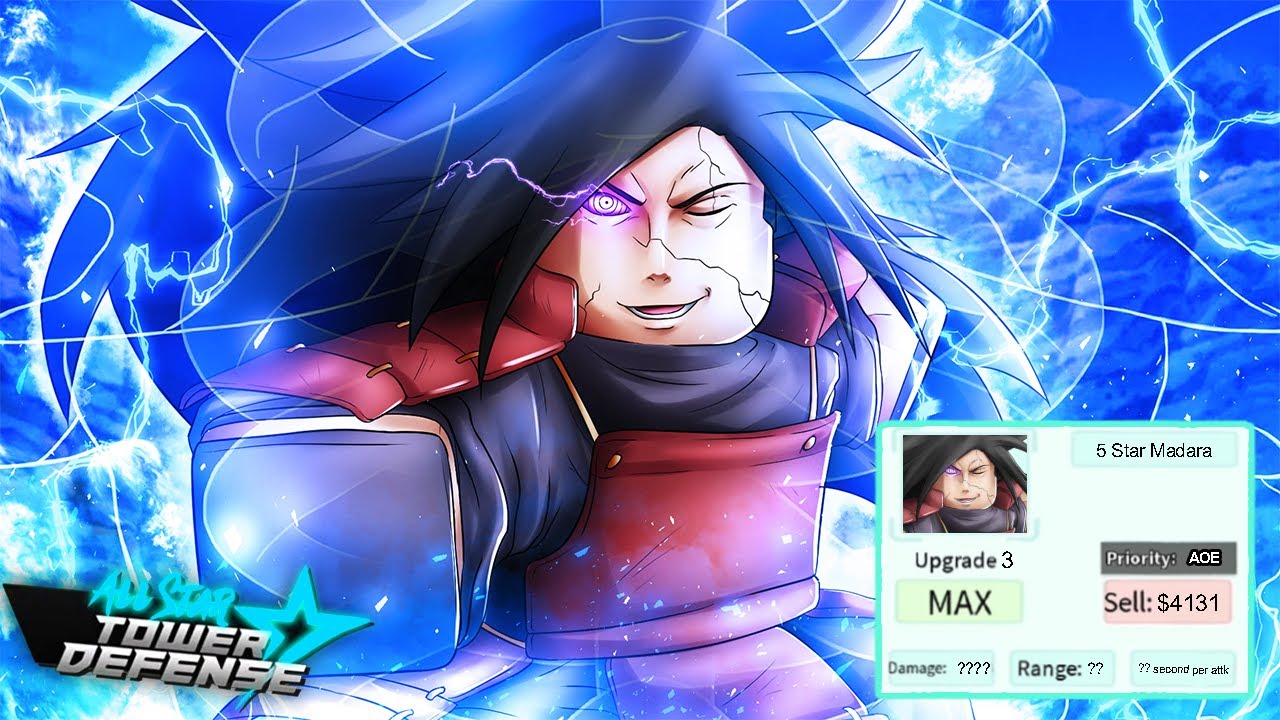 COMO PEGAR O MADARA 6 ESTRELAS + SHOWCASE ALL STAR TOWER DEFENSE 