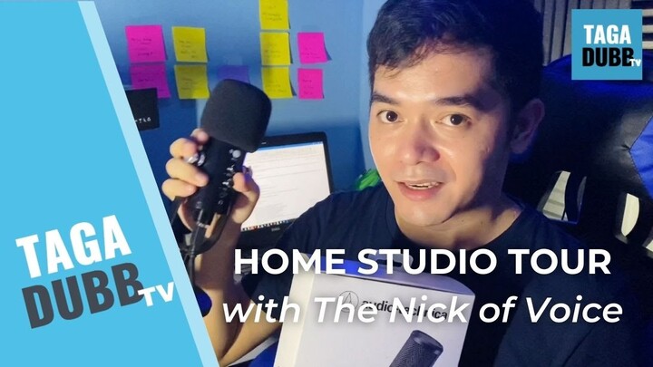Home Recording Studio Tour with The Nick of Voice