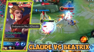 TUTORIAL CLAUDE OBJEKTIF GAMEPLAY | TUTORIAL CLAUDE GOLD LANE SUPAYA BISA GENDONG TEAM | CLAUDE MLBB