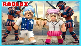 Aku Dan Adiku Terpaksa Harus Melawan Gladiator Di Roblox Brookhaven ft @Shasyaalala