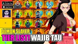 Demon Slayer Mobile 3D Review FULL TIER LIST - Gameplay Android Kimetsu no Yaiba