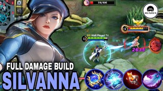 Silvanna MVP Gameplay - Silvanna Best Build 2022 ~ MLBB