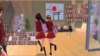 BEGINI ISI DI DALAM RUMAH JURI DAN YOHEI!! RUMAHNYA GEDE DAN KEREN ABIS!! SAKURA SCHOOL