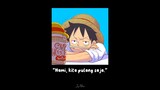 Luffy manja banget ke Nami 😆