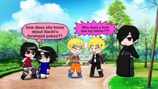Naruto and Sasuke travel into the Future || Part 1 || Gacha life