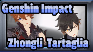 [Genshin Impact/MMD] Zhongli&Tartaglia| Chocolate♡Cream