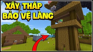 MINI WORLD SINH TỒN #6:XÂY THÁP BẢO VỆ THỊ TRẤN TITAN