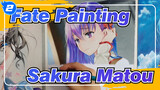 [Fate Stay Night HF] Hand-painted Sakura Matou With Colored Pen_2