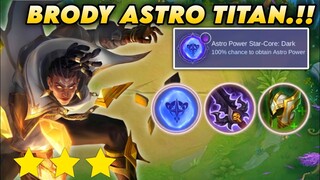 BRODY ASTRO TITAN.!! ULTIMATE 1 HIT.!! MAGIC CHESS MOBILE LEGENDS