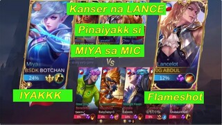 MAY UMIYAK SA MIC DAHIL MAY KANSER SA TEAM | LEGIT | FUNNY | MOBILE LEGENDS BANG BANG