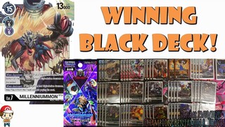 Winning Black Digimon TCG Deck! (Milleniummon!) - Best Use of Promos!