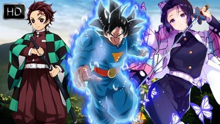 ¿Que hubiera pasado si Goku caía en Kimetsu No Yaiba?