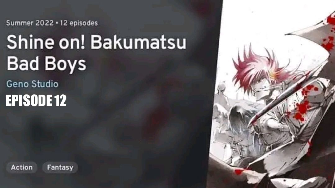 Shine On! Bakumatsu Bad Boys! Bucchigire! Anime Series Episodes 1-12