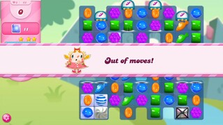 Candy Crush Saga  Level 53 lose