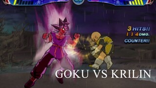 DUELING GOKU VS KRILIN I DRAGON BALL Z BUDOKAI 3