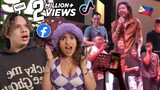 ONLY IN THE PHILIPPINES!! Waleska & Efra react to STRANGERS Singing Together | Limuel Llanes