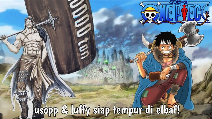 Usopp Berlatih Haki di Elbaf! Spoiler One Piece Chapter 1127