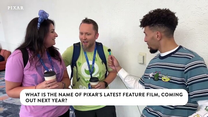 Pixar Pop Quiz with Khleo Thomas at D23 Expo