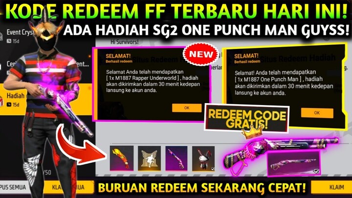 KODE REDEEM FREE FIRE TERBARU 27 JUNI 2024 HARI INI