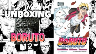 UNBOXING KOMIK BORUTO Volume 12 asmr