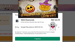 Crisis Action : Event Halloween Topup $29.99