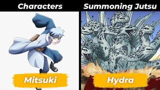 ALL SUMMONING JUTSU IN BORUTO 🔥🔥🔥 | Hachimaru-Kun