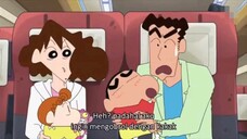 Crayon Shinchan - Ketegangan Didalam Shinkanshen (Sub Indo)