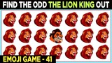 The Lion King Movie Odd One Out Emoji Games No 41| Find The Odd Animal One Out With Answer