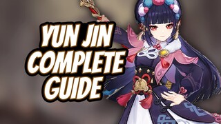 Yun Jin Support & Sub DPS Build & Guide | Genshin Impact