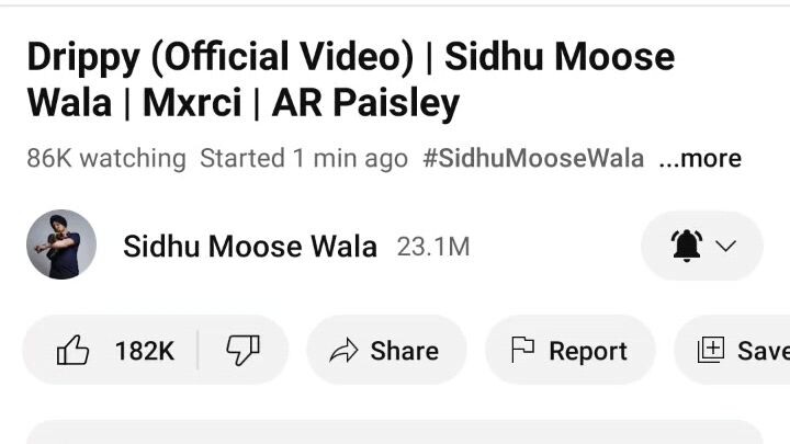 sidu moose vala new track.🔥🐐