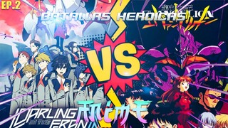 DARLING IN THE FRANXX VS EVANGELION / BATALLAS HEROICAS DE ANIME By: Chinox Gamer EP.2