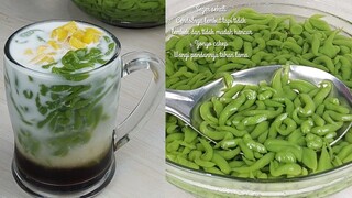 Resep Cendol Segar Dan Wangi Pandan Tidak Mudah Hancur