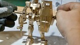 How metal craftsmen create brass gunpla. Amazing model making technology